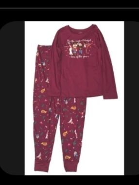 Women's Joyspun Nutcracker Themed Pajama Set W/ Pocket